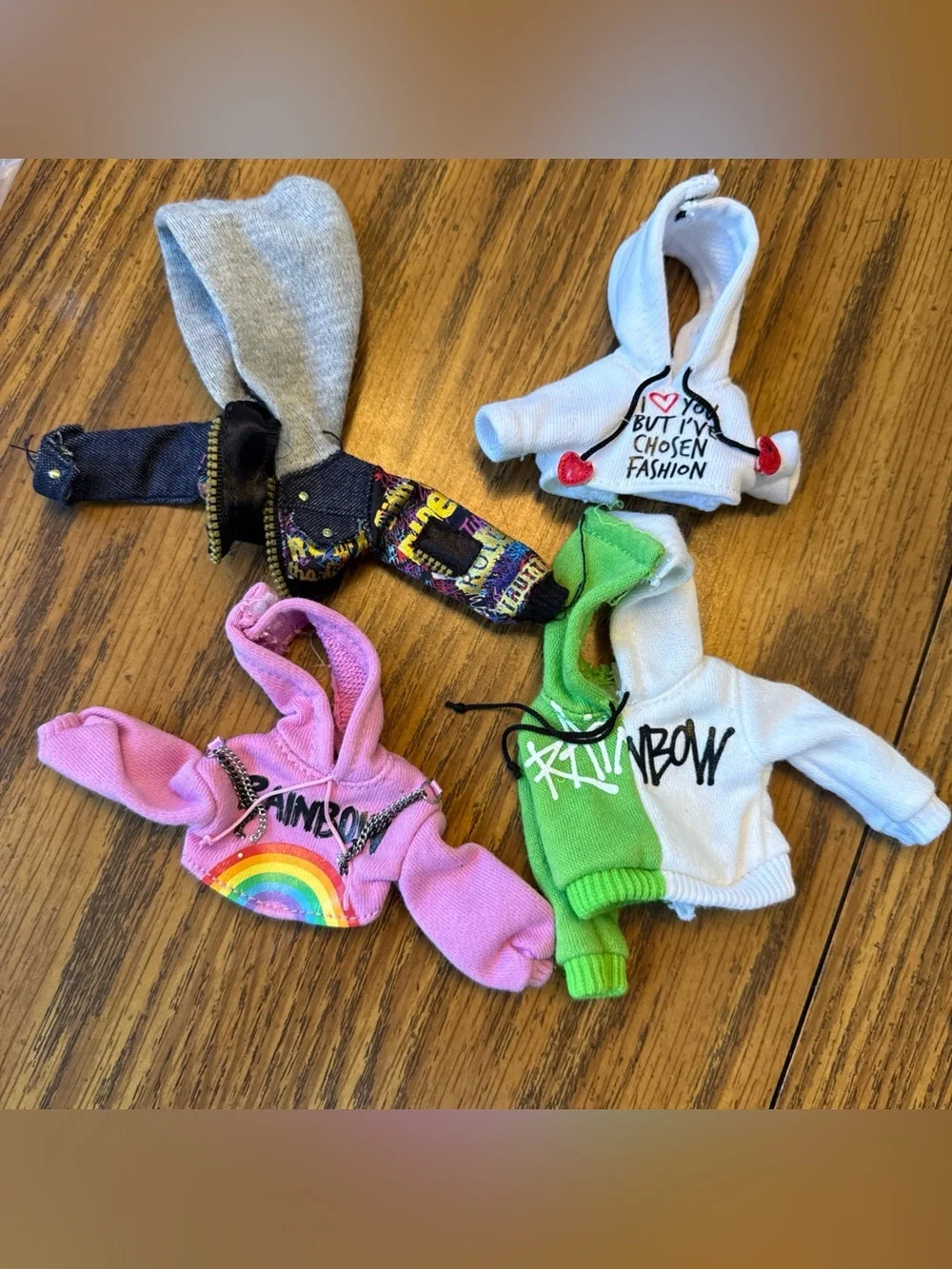 Huge lot of rainbow high doll clothes, shoes, boots, accessories